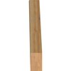 Ekena Millwork 4"W x 22"D x 26"H Traditional Rough Sawn Knee Brace, Western Red Cedar BRC04X22X26TRA00RWR